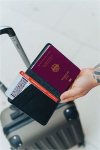 PORTA PASSAPORTO RINTRACCIABILE IN RPET